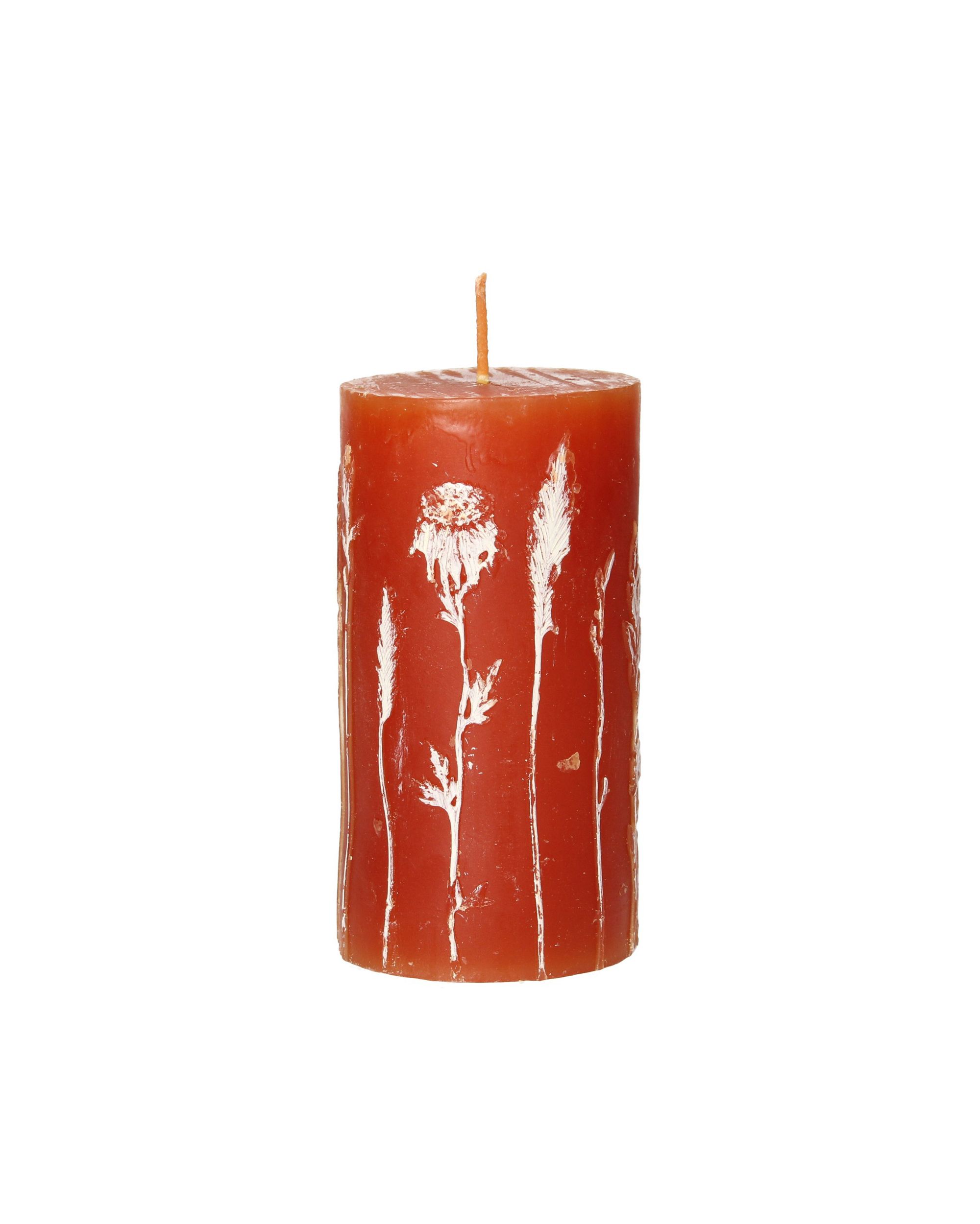 Sviečka Giulia 13cm orange (hover)