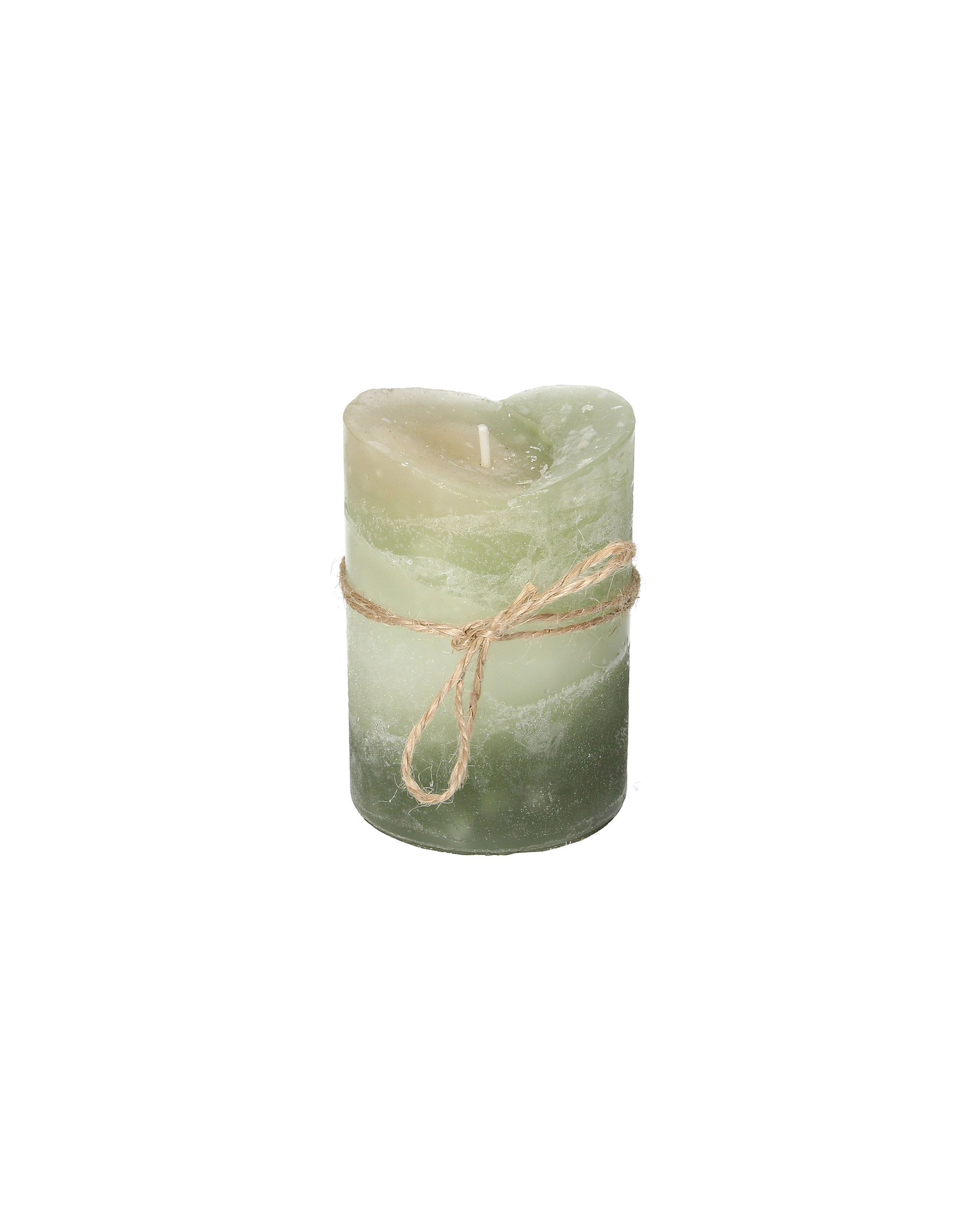 Sviečka Dorotea 10 cm olive