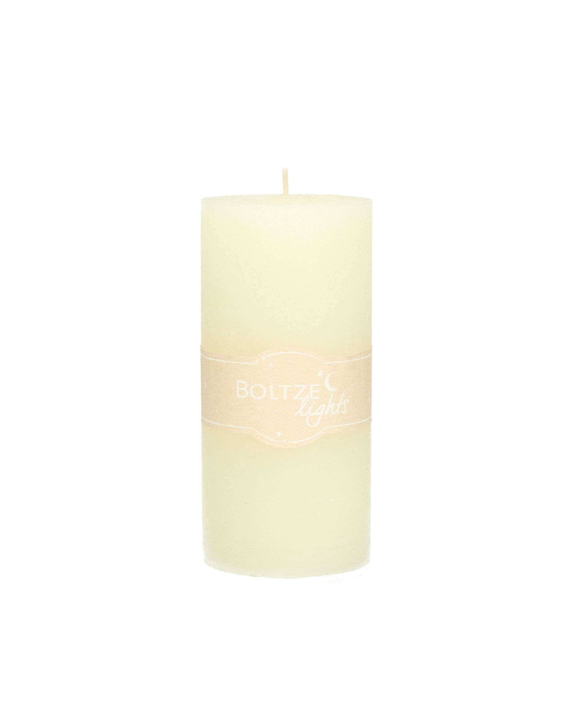 Sviečka Lea 15cm cream (hover)