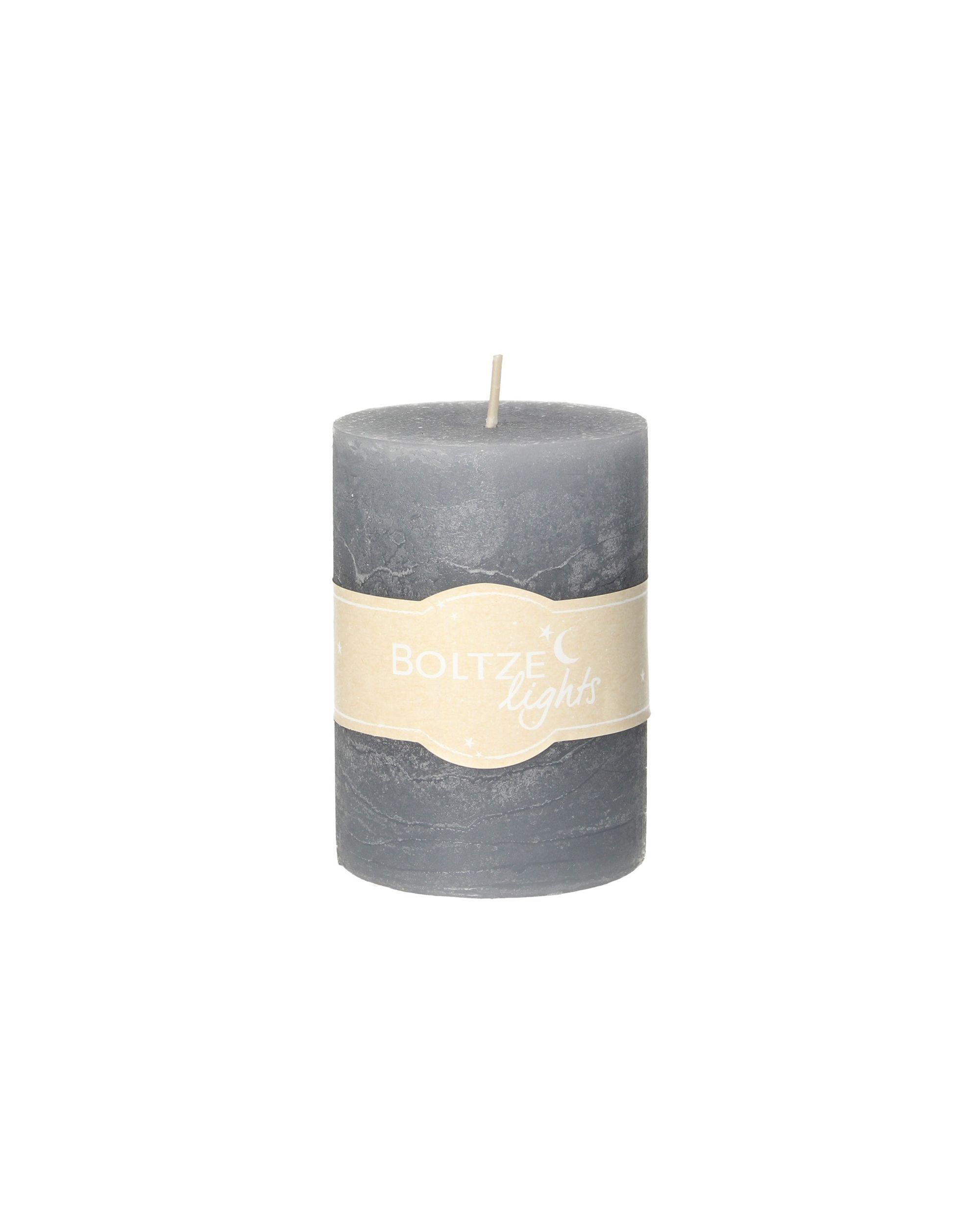 Sviečka Lea 10cm grey (hover)