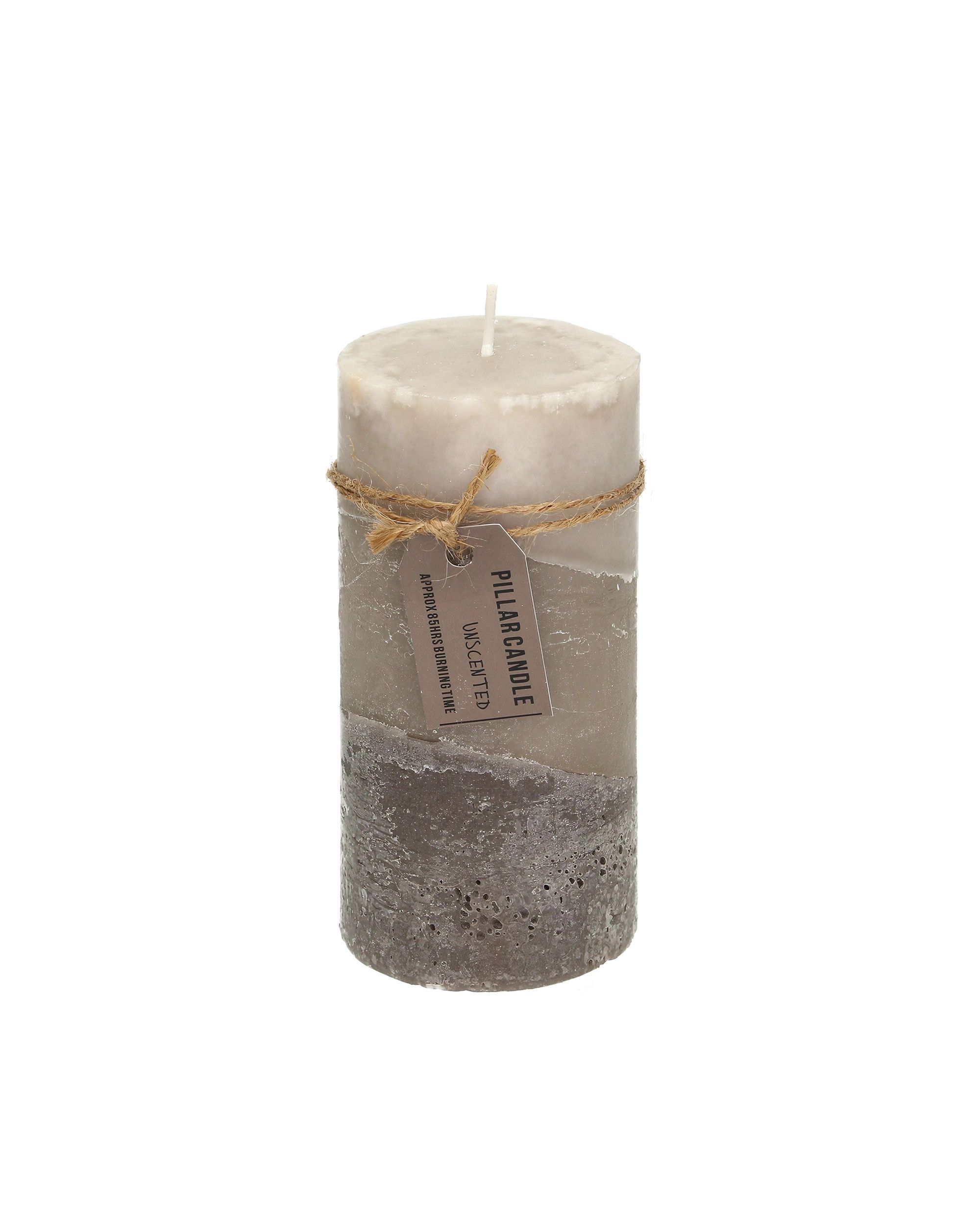 Sviečka Lucia 14cm marble brown