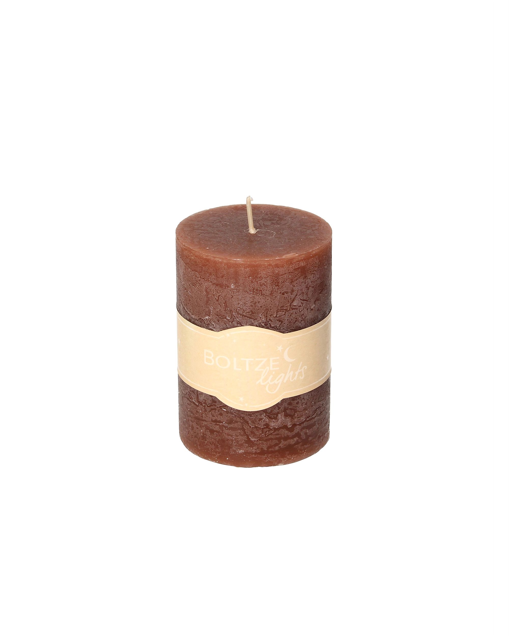 Sviečka Lea 10cm brown