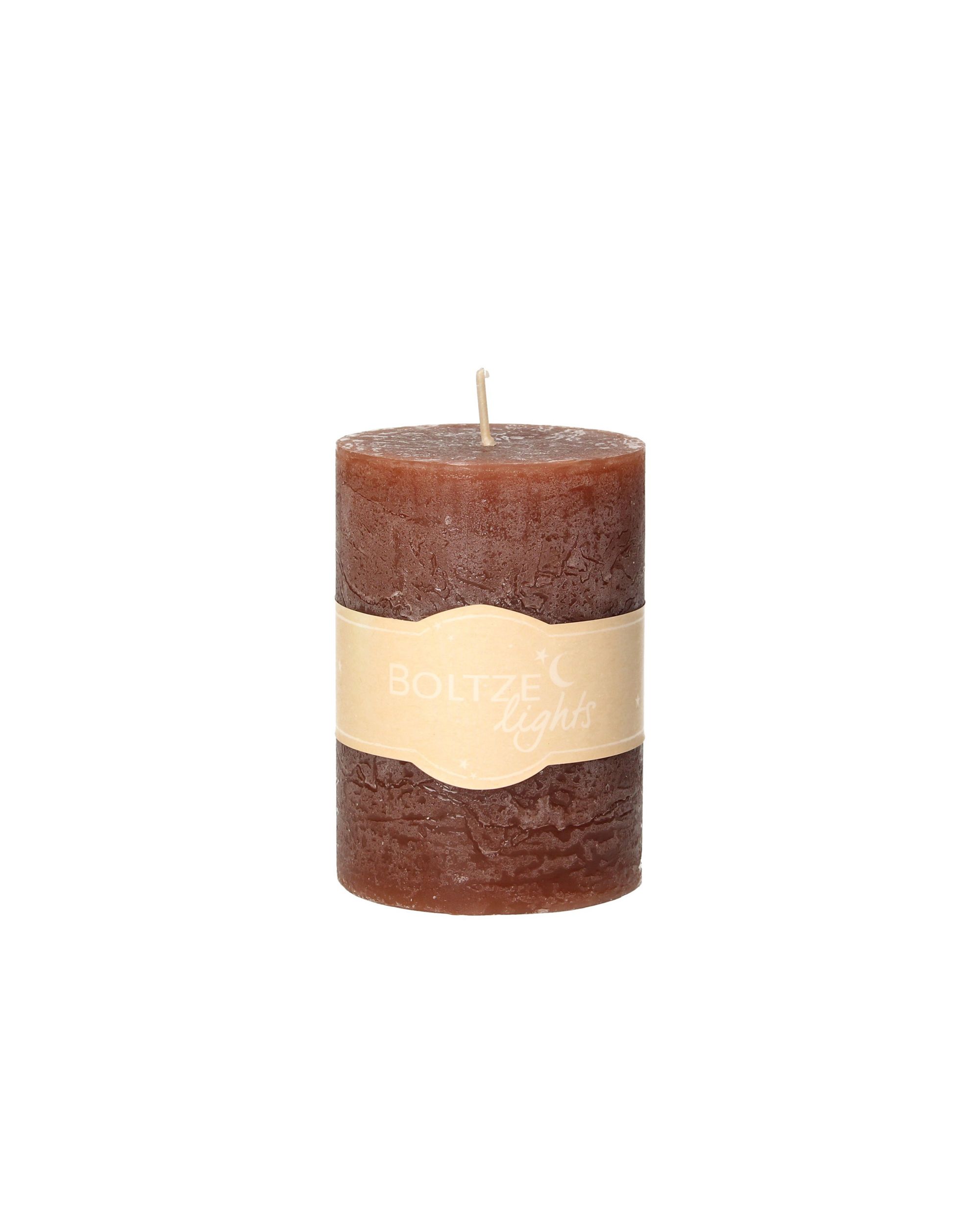 Sviečka Lea 10cm brown (hover)