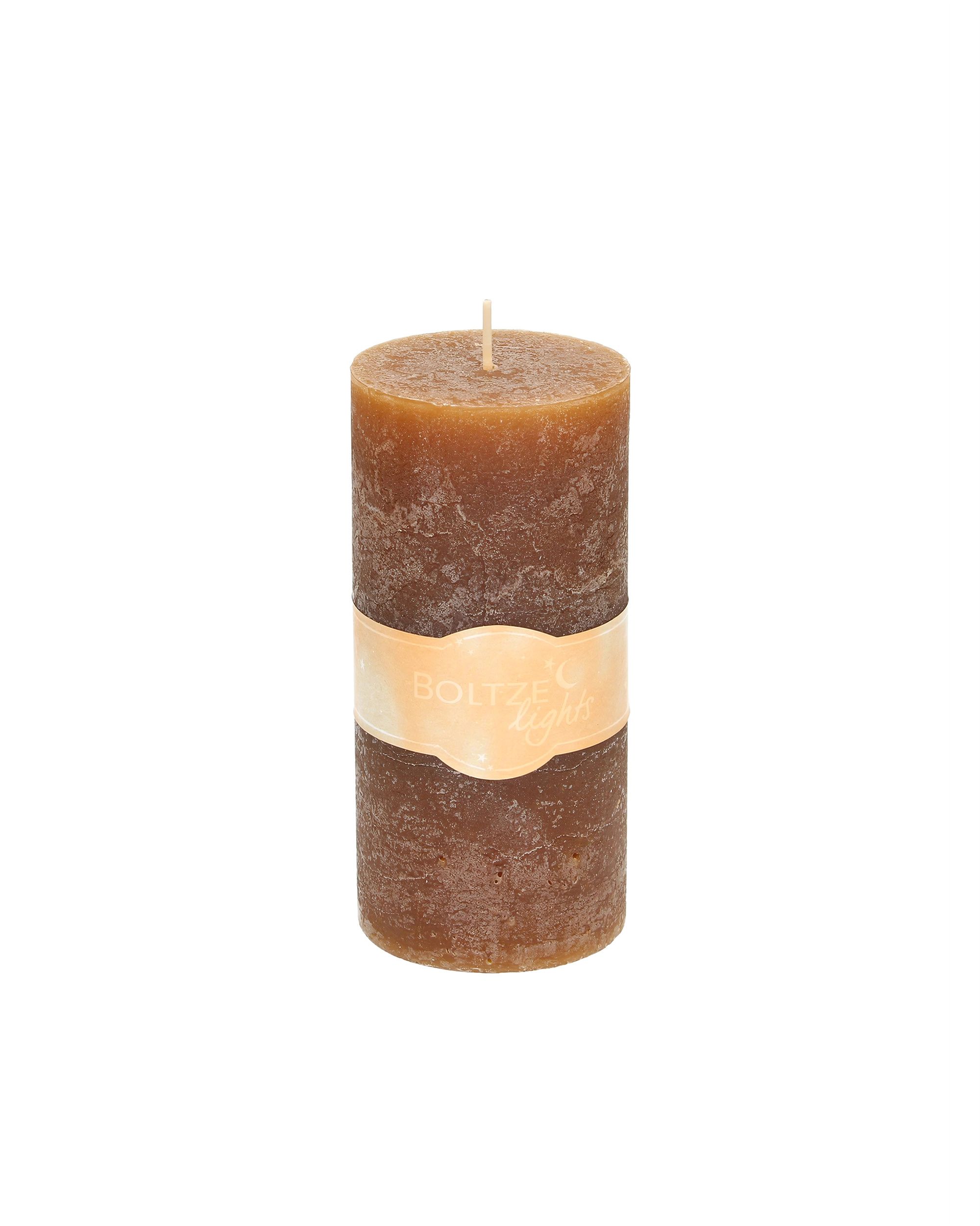Sviečka Lea 15cm brown