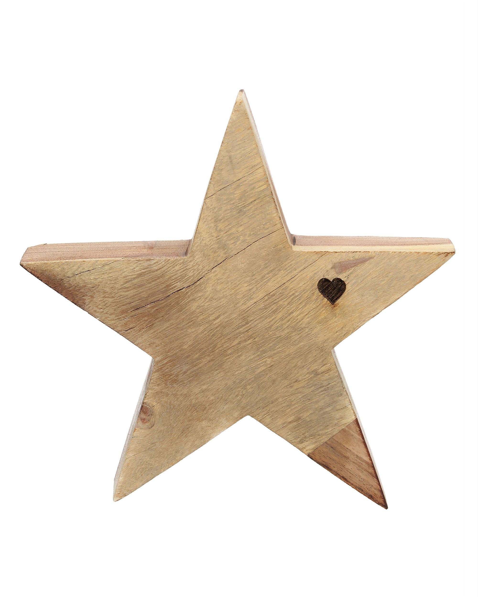 Dekorácia Wooden Star II 20x4x20 cm (hover)