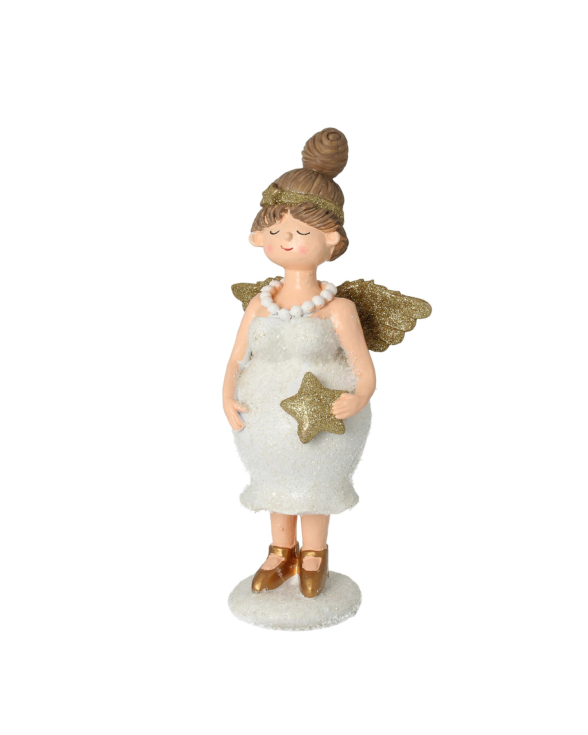 Figúrka Angel Star 30 cm gold