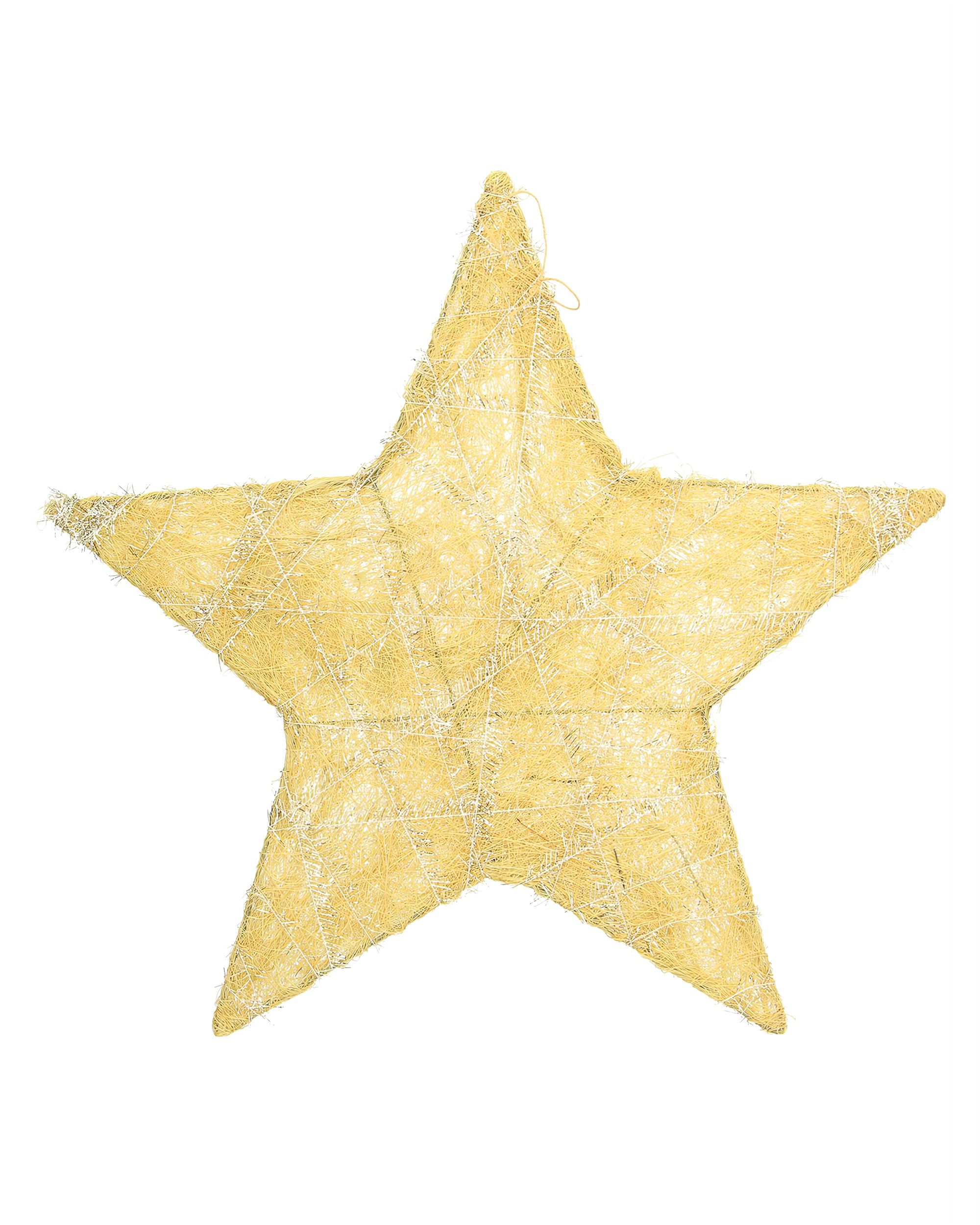 Vianočná ozdoba Golden Star II 40 cm