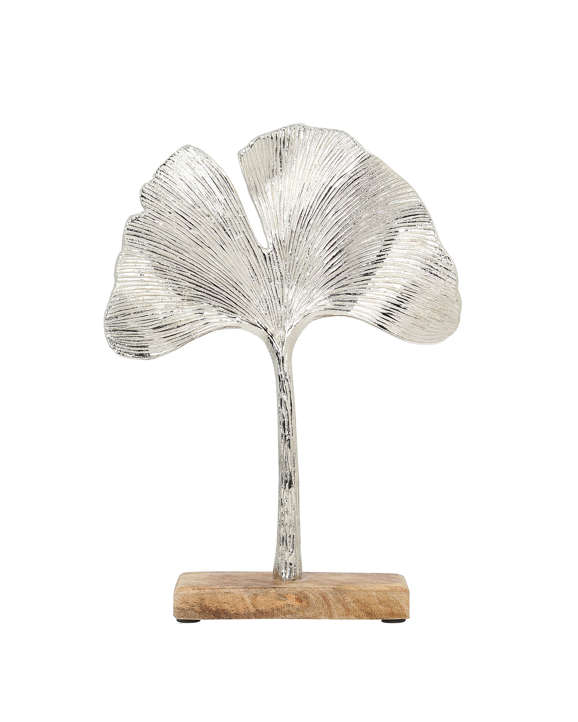 Dekorácia Silver Leaf 26 cm