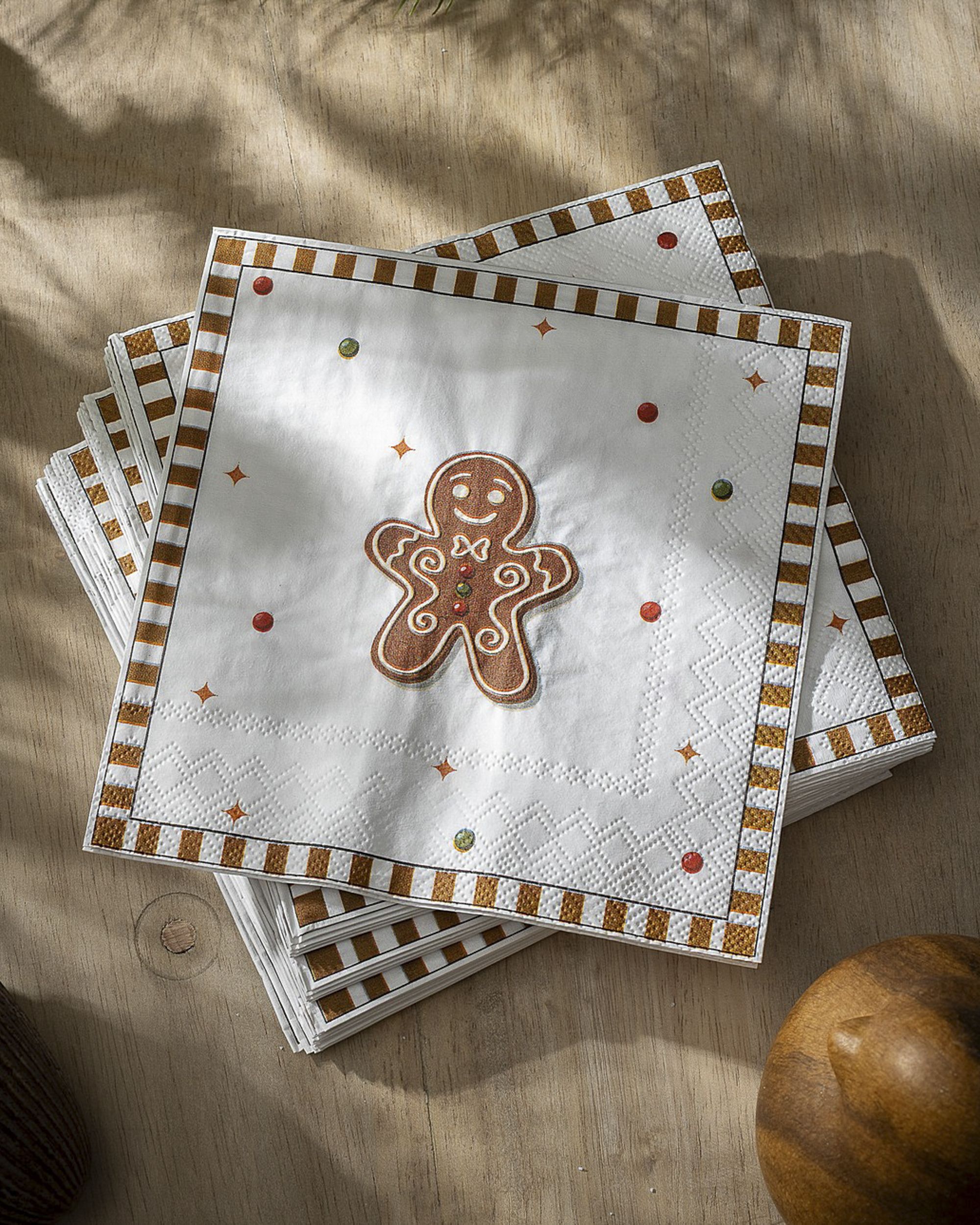 Vianočné obrúsky Cookie I 20 szt. (hover)
