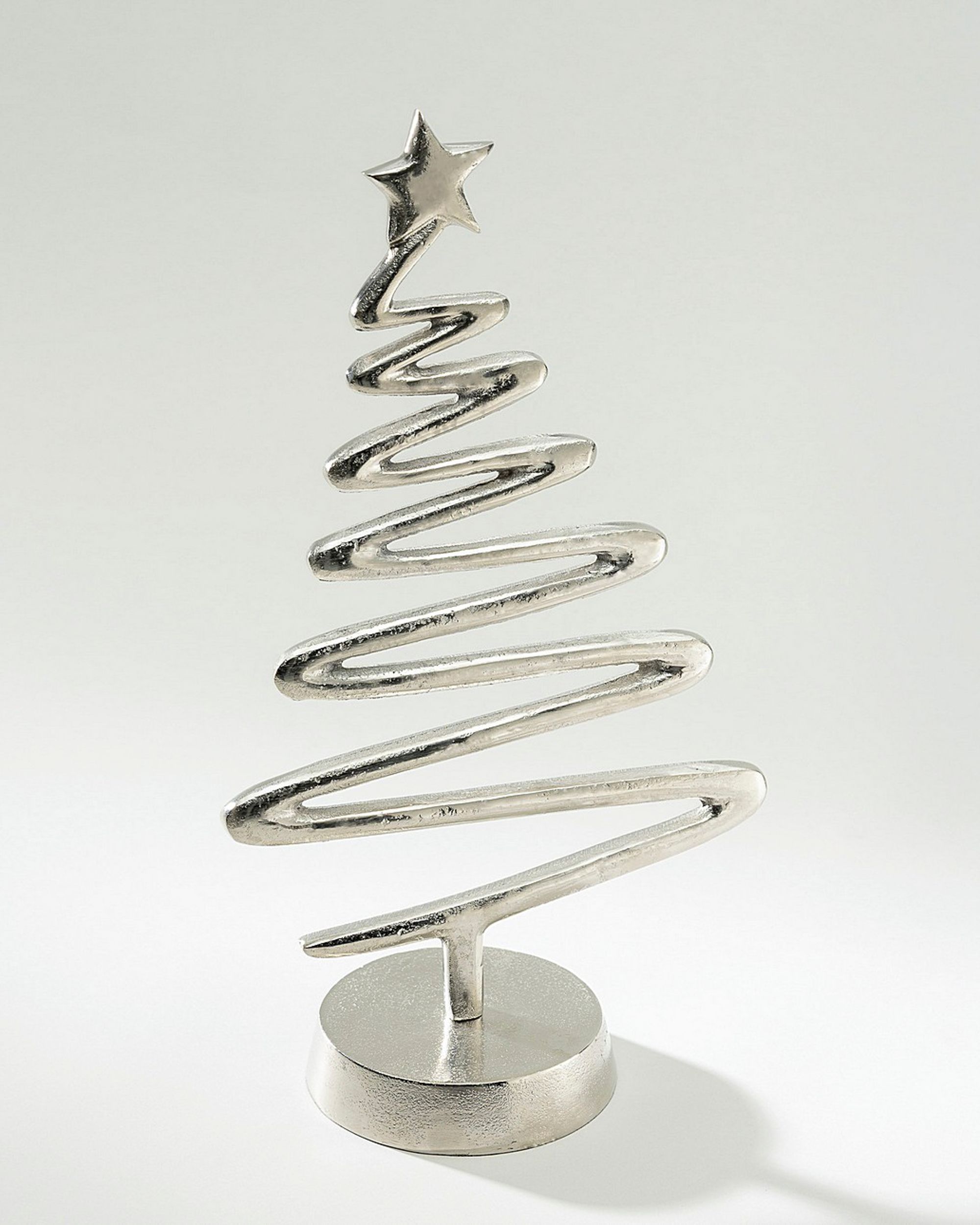 Stojaca dekorácia Silver Tree I 17x11x31 cm