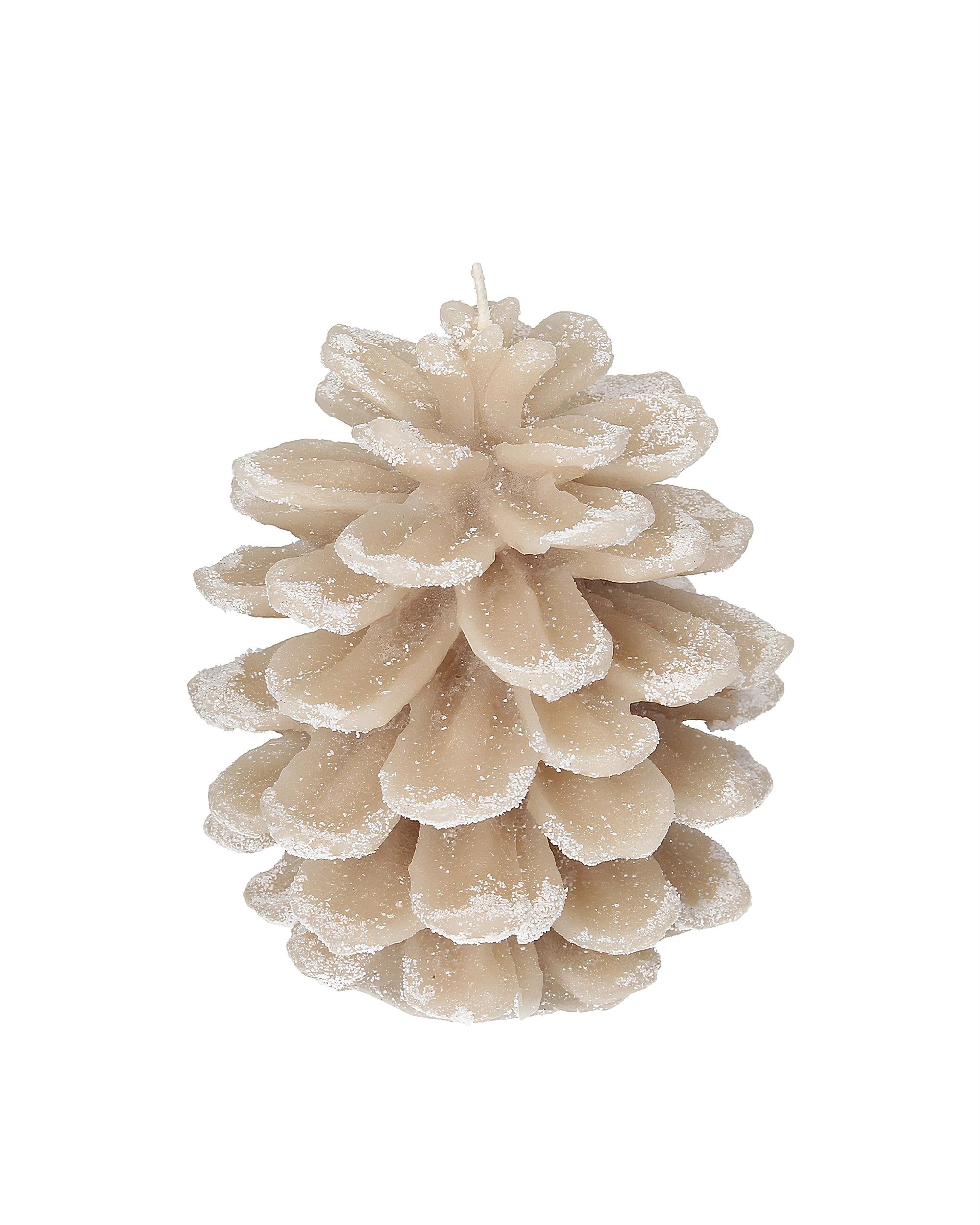 Sviečka Pine Frost II 13x13x15 cm