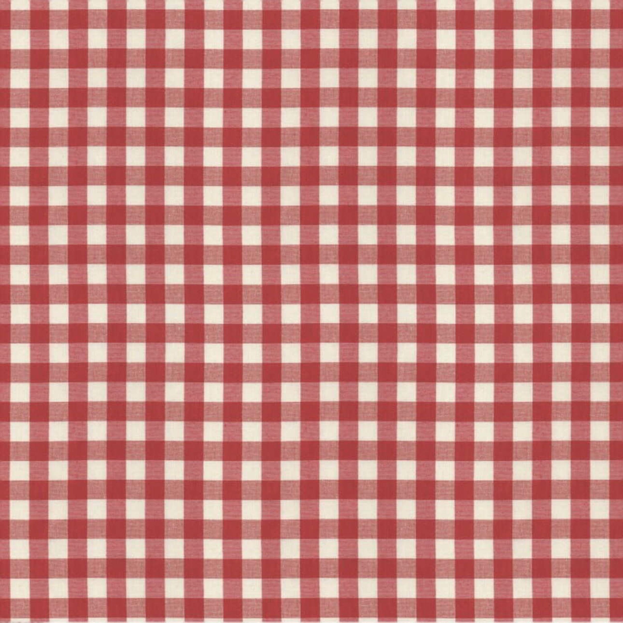 Quadro 136-16 červeno-biela kocka (1,5x1,5cm)