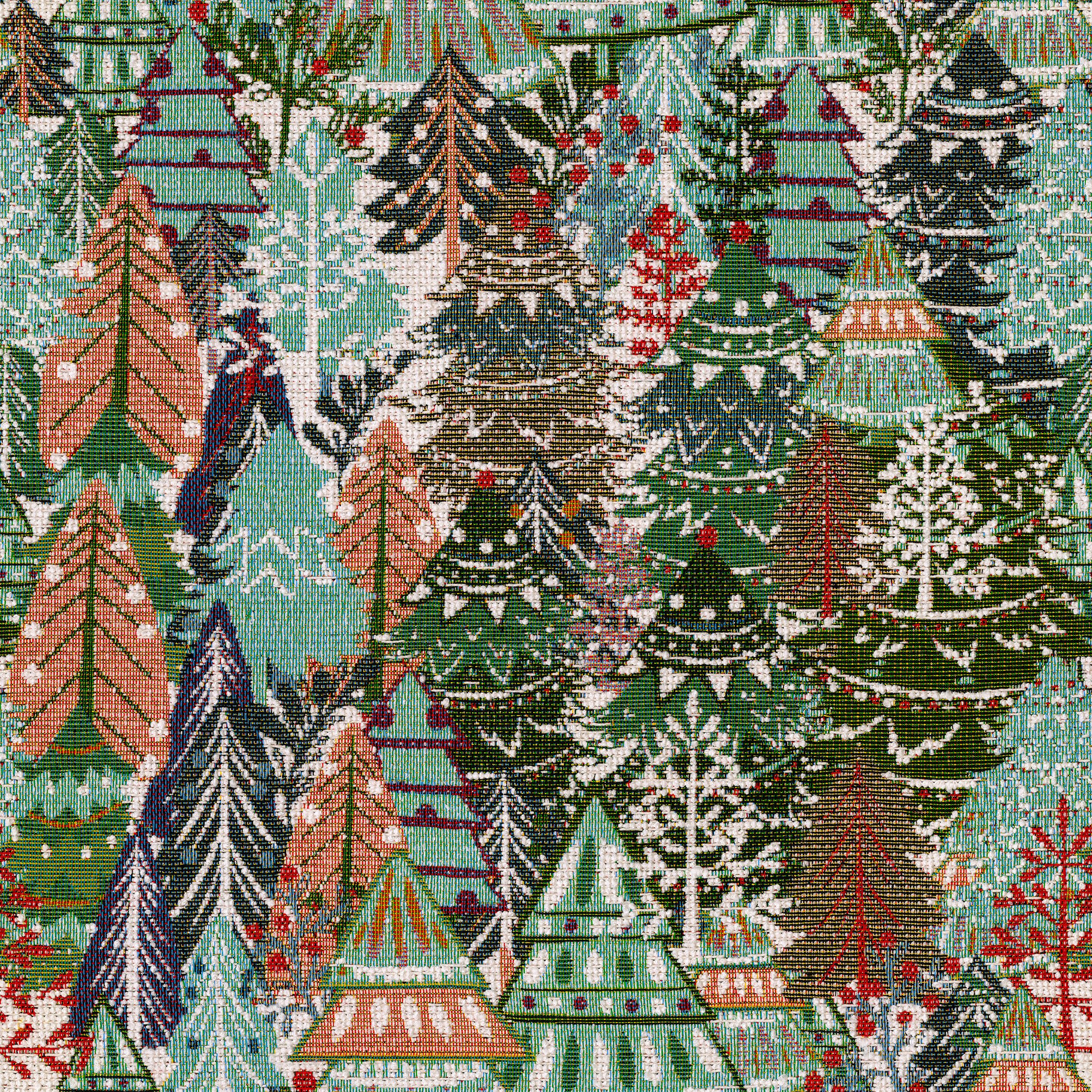 Christmas 629-52 farebné vianočné stromčeky